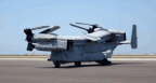 V-22 Osprey unfolding